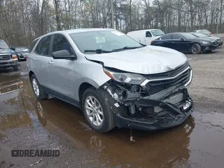 2020 Chevrolet Equinox LS z VIN 3GNAXSEV0LS655554, wystawiony jako IAAI lot #42029252 z przebiegiem 31 613 mil mil oraz . Historia ofert i sprzedaży dostępna na DreamBid. Obrazek 1.