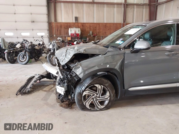 2022 Hyundai Santa Fe SEL with VIN 5NMS2DAJ5NH433161, listed as a IAAI auction lot 40953138 with 85,992 mi miles. Bid and sale history available at carsss.com. Image 17.