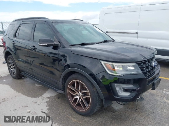 2017 Ford Explorer Sport with VIN 1FM5K8GT1HGC31504, listed as a IAAI auction lot 42483706 with 94,426 mi miles and . Bid and sale history available at DreamBid. Image 1.
