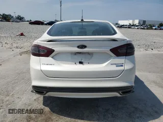 2014 Ford Fusion Titanium с VIN 3FA6P0D93ER205744, выставлен на аукционе Copart как лот 56228345 с пробегом 160 882 миль миль и Списание • Salvage title. История ставок и продаж доступна на DreamBid. Изображение 6.