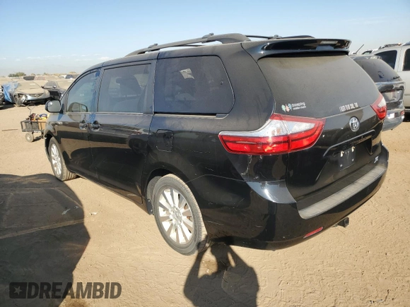 2016 Toyota Sienna LE with VIN 5TDJK3DC3GS129636, listed as a Copart auction lot 75938494 with 137,348 mi miles and Salvage Title. Bid and sale history available at carsss.com. Image 2.