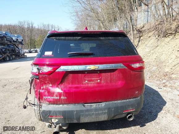 2018 Chevrolet Traverse LT Cloth with VIN 1GNEVGKW8JJ248064, listed as a IAAI auction lot 41789870 with 123,258 mi miles. Bid and sale history available at carsss.com. Image 17.