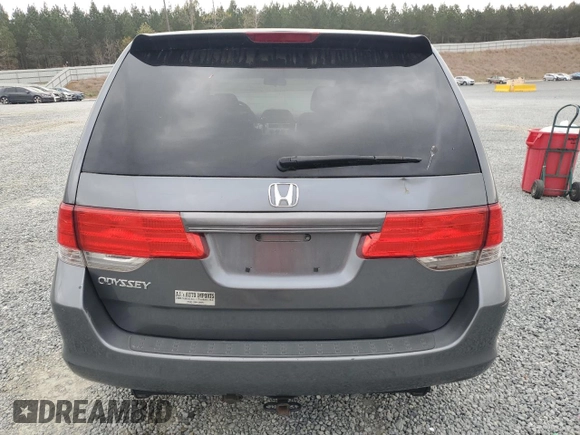 2010 Honda Odyssey LX with VIN 5FNRL3H29AB062697, listed as a Copart auction lot 51581195 with 127,003 mi miles and Salvage Title. Bid and sale history available at carsss.com. Image 6.
