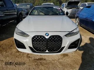 2022 BMW 4 Series M440i with VIN WBA53AT04NCJ52493, listed as a Copart auction lot 74673394 with Not provided miles and Non repairable. Bid and sale history available at DreamBid. Image 5.