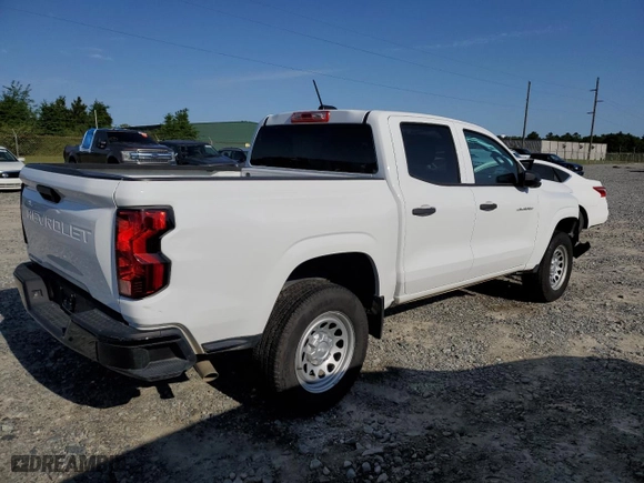 2024 Chevrolet Colorado 2WD Work Truck with VIN 1GCGSBECXR1135193, listed as a Copart auction lot 52515605 with 10,194 mi miles and Clean Title. Bid and sale history available at carsss.com. Image 3.