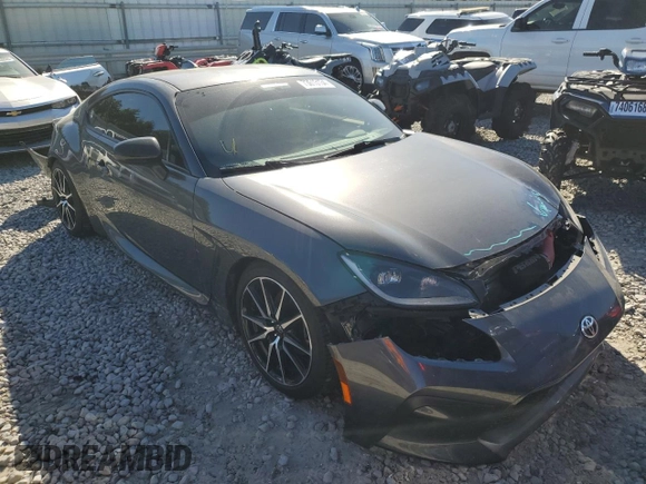 2023 Toyota GR86 with VIN JF1ZNBC13P8762569, listed as a Copart auction lot 73613134 with 16,634 mi miles and Salvage Title. Bid and sale history available at carsss.com. Image 4.