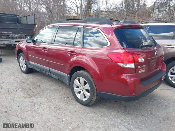 2011 Subaru Outback 2.5i Limited Pwr Moon with VIN 4S4BRBKC7B3362020, listed as a IAAI auction lot 41880320 with 201,246 mi miles. Bid and sale history available at carsss.com. Image 3.