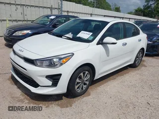 2023 Kia Rio S with VIN 3KPA24AD4PE528715, listed as a IAAI auction lot 41912848 with 11,546 mi miles. Bid and sale history available at carsss.com. Image 2.