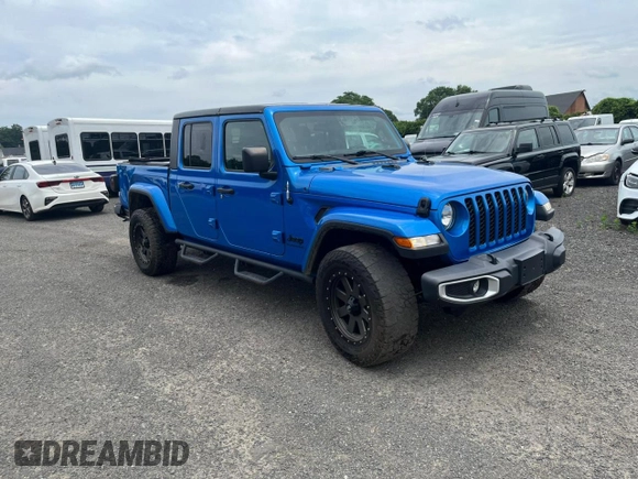 2021 Jeep Gladiator 80th Anniversary с VIN 1C6HJTAG8ML520827, выставлен на аукционе Copart как лот 63643585 с пробегом 128 279 миль миль и Чистый • Clean title. История ставок и продаж доступна на DreamBid. Изображение 4.