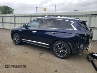 2019 Infiniti QX60 Luxe with VIN 5N1DL0MN4KC560857, listed as a Copart auction lot 52021725 with 104,013 mi miles and Salvage Title. Bid and sale history available at DreamBid. Image 2.