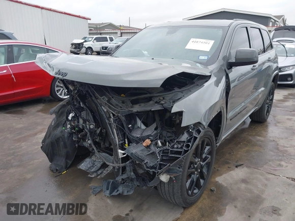 2020 Jeep Grand Cherokee Altitude with VIN 1C4RJFAG1LC176593, listed as a IAAI auction lot 41874501 with 40,234 mi miles and . Bid and sale history available at DreamBid. Image 2.