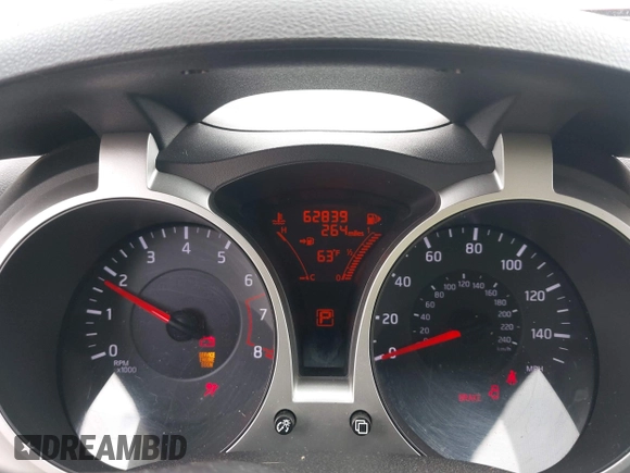 2013 Nissan Juke SV with VIN JN8AF5MRXDT219470, listed as a IAAI auction lot 42104778 with 62,839 mi miles and . Bid and sale history available at carsss.com. Image 7.