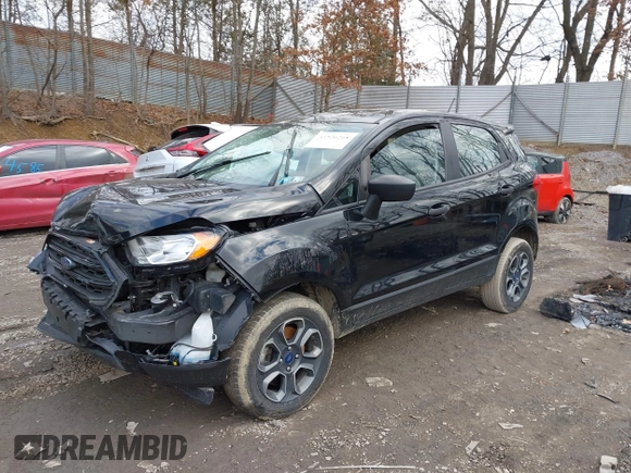 2020 Ford EcoSport S with VIN MAJ6S3FL7LC366635, listed as a IAAI auction lot 41526268 with 64,374 mi miles and . Bid and sale history available at DreamBid. Image 18.