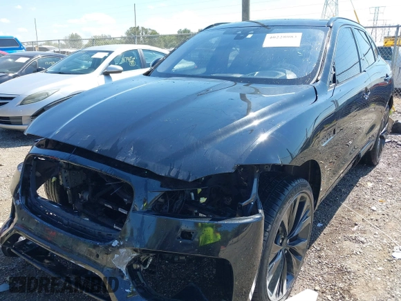 2018 Jaguar F-Pace S with VIN SADCM2FV3JA292419, listed as a IAAI auction lot 40228083 with 125,776 mi miles and . Bid and sale history available at DreamBid. Image 6.