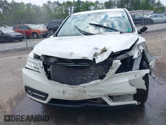2014 Acura MDX with VIN 5FRYD3H28EB009096, listed as a IAAI auction lot 41993243 with 309,234 mi miles and . Bid and sale history available at DreamBid. Image 12.