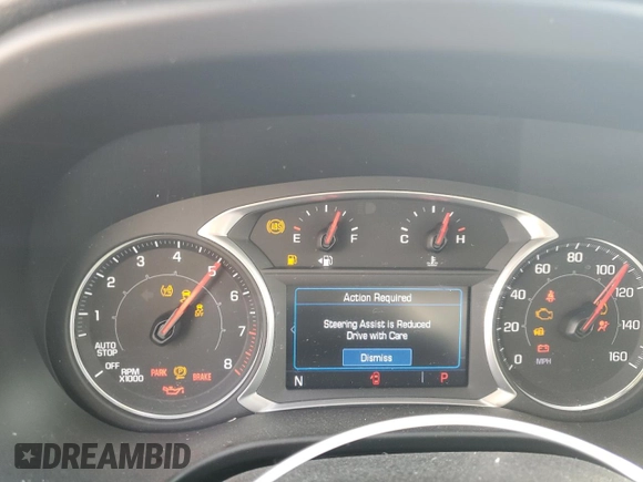 2021 GMC Acadia SLE with VIN 1GKKNKLA1MZ132040, listed as a Copart auction lot 43847995 with 91,777 mi miles and Salvage Title. Bid and sale history available at DreamBid. Image 9.