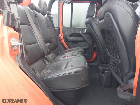 2020 Jeep Gladiator Rubicon with VIN 1C6JJTBG0LL164890, listed as a IAAI auction lot 41795545 with 77,860 mi miles. Bid and sale history available at carsss.com. Image 8.
