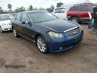 2006 Infiniti M with VIN JNKAY01F76M254563, listed as a IAAI auction lot 42336956 with 224,160 mi miles and . Bid and sale history available at DreamBid. Image 1.
