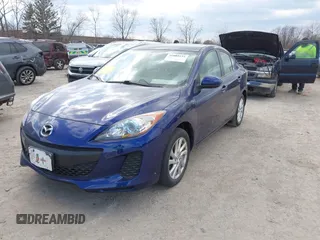 2012 Mazda Mazda3 i Touring with VIN JM1BL1V70C1558263, listed as a IAAI auction lot 41889154 with 31,161 mi miles. Bid and sale history available at carsss.com. Image 17.