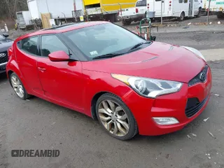 2013 Hyundai Veloster RE:MIX with VIN KMHTC6AD5DU124350, listed as a IAAI auction lot 42025705 with 157,010 mi miles and . Bid and sale history available at DreamBid. Image 1.