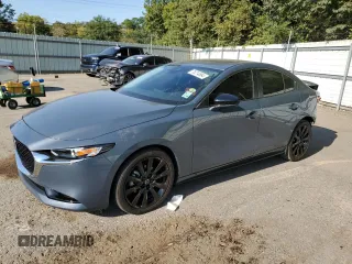 2023 Mazda 3 S Carbon Edition with VIN 3MZBPACM6PM379728, listed as a Copart auction lot 75214884 with 11,561 mi miles and Salvage title. Bid and sale history available at DreamBid. Image 1.