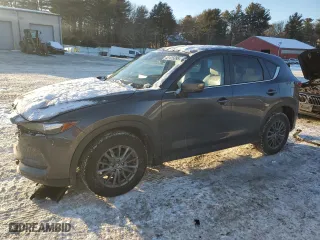 2021 Mazda CX-5 Touring with VIN JM3KFBCM1M1466111, listed as a Copart auction lot 42125095 with 45,244 mi miles and Salvage Title. Bid and sale history available at carsss.com. Image 1.