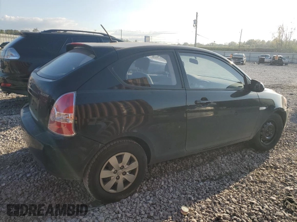 2008 Hyundai Accent GS with VIN KMHCM36C08U098239, listed as a Copart auction lot 80016294 with 197,413 mi miles and Salvage Title. Bid and sale history available at carsss.com. Image 3.