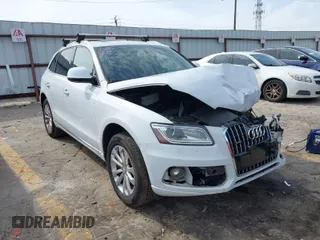 2015 Audi Q5 Premium with VIN WA1CFAFP3FA115985, listed as a IAAI auction lot 41610267 with 140,528 mi miles. Bid and sale history available at carsss.com. Image 1.