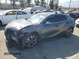 2023 Lexus UX 250h Premium with VIN JTHP6JBH3P2150218, listed as a Copart auction lot 58390355 with Not provided miles and Salvage title. Bid and sale history available at DreamBid. Image 1.