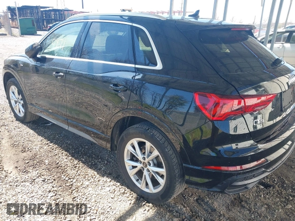 2021 Audi Q3 S line Premium with VIN WA1DECF36M1031852, listed as a IAAI auction lot 42020471 with 29,445 mi miles and . Bid and sale history available at DreamBid. Image 3.