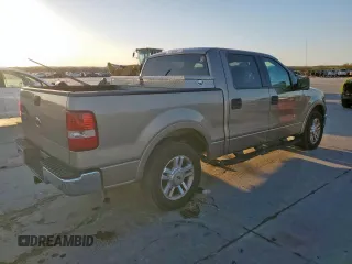 2005 Ford F-150 XLT with VIN 1FTPW12575FB65639, listed as a Copart auction lot 49744715 with 55,125 mi miles and Clean Title. Bid and sale history available at carsss.com. Image 3.