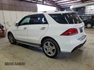 2016 Mercedes-Benz GLE 400 with VIN 4JGDA5GB7GA650706, listed as a Copart auction lot 61780755 with 118,439 mi miles and Clean title. Bid and sale history available at DreamBid. Image 2.