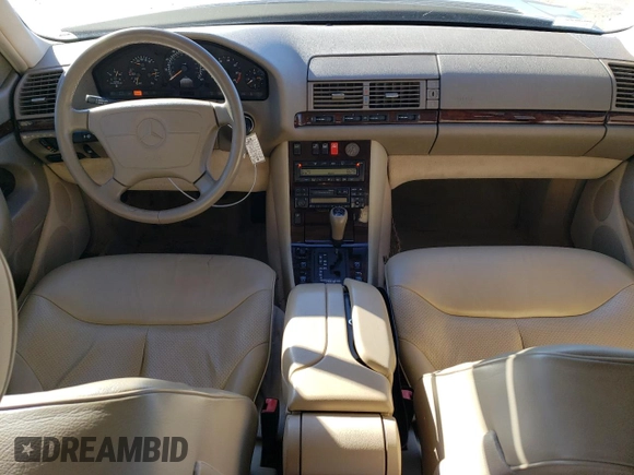 1999 Mercedes-Benz S-Class with VIN WDBGA43G0XA408836, listed as a Copart auction lot 83795814 with 145,278 mi miles and Salvage Title. Bid and sale history available at carsss.com. Image 8.