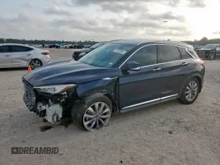 2019 Infiniti QX50 Luxe with VIN 3PCAJ5M12KF133509, listed as a Copart auction lot 57628305 with 52,127 mi miles and Salvage title. Bid and sale history available at DreamBid. Image 1.