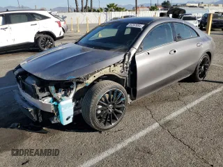 2022 Mercedes-Benz CLA with VIN W1K5J4HB7NN316253, listed as a Copart auction lot 85287654 with 2,957 mi miles and Salvage Title. Bid and sale history available at carsss.com. Image 1.