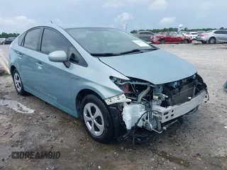 2015 Toyota Prius Four with VIN JTDKN3DU5F1954335, listed as a IAAI auction lot 42736077 with 101,154 mi miles and . Bid and sale history available at DreamBid. Image 1.