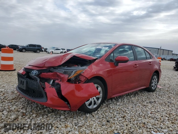 2021 Toyota Corolla LE with VIN 5YFEPMAE4MP239243, listed as a Copart auction lot 47394755 with 70,454 mi miles and Salvage Title. Bid and sale history available at carsss.com. Image 1.