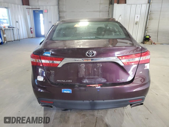 2013 Toyota Avalon XLE with VIN 4T1BK1EB9DU042535, listed as a Copart auction lot 54319535 with Not Provided miles and Clean Title. Bid and sale history available at DreamBid. Image 6.