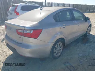2016 Kia Rio LX with VIN KNADM4A37G6658991, listed as a IAAI auction lot 42092386 with 97,410 mi miles. Bid and sale history available at carsss.com. Image 4.