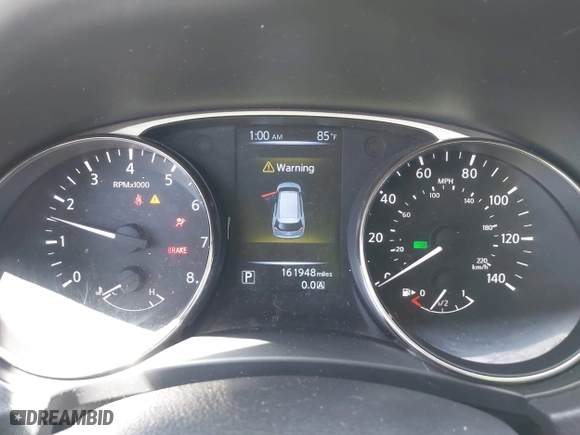 2016 Nissan Rogue S with VIN KNMAT2MV9GP604435, listed as a IAAI auction lot 42041428 with 161,948 mi miles. Bid and sale history available at carsss.com. Image 7.