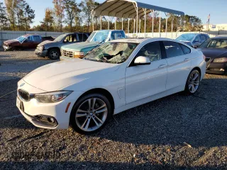 2018 BMW 4 Series 430i xDrive with VIN WBA4J3C58JBL04526, listed as a Copart auction lot 76980094 with 42,147 mi miles and Salvage Title. Bid and sale history available at DreamBid. Image 1.