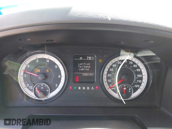2020 Ram 1500 Tradesman with VIN 1C6RR6FG7LS153348, listed as a IAAI auction lot 41977543 with 69,604 mi miles and . Bid and sale history available at DreamBid. Image 7.