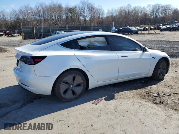 2020 Tesla Model 3 Long Range z VIN 5YJ3E1EB0LF628130, wystawiony jako Copart lot #50706955 z przebiegiem 67 384 mil mil oraz Szkoda całkowita • Salvage title. Historia ofert i sprzedaży dostępna na DreamBid. Obrazek 3.