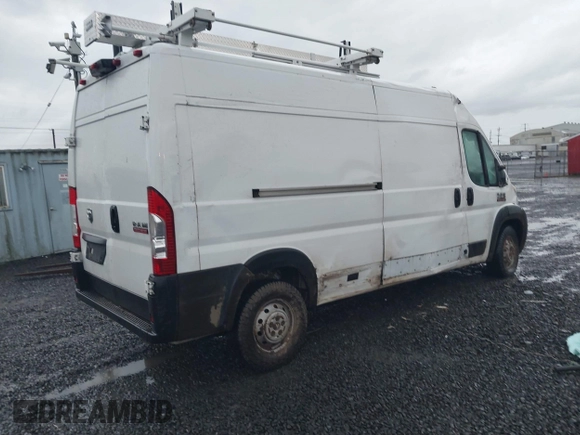 2020 Ram ProMaster Cargo with VIN 3C6TRVDG2LE139671, listed as a IAAI auction lot 41089870 with 64,821 mi miles and . Bid and sale history available at carsss.com. Image 4.