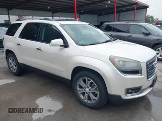2014 GMC Acadia SLT with VIN 1GKKRSKDXEJ218964, listed as a IAAI auction lot 42388461 with 113,622 mi miles and . Bid and sale history available at DreamBid. Image 1.