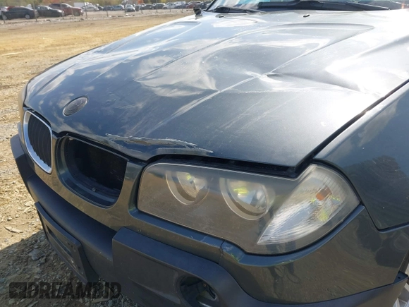 2005 BMW X3 3.0i with VIN WBXPA93465WD22604, listed as a IAAI auction lot 41995211 with 202,176 mi miles. Bid and sale history available at carsss.com. Image 6.
