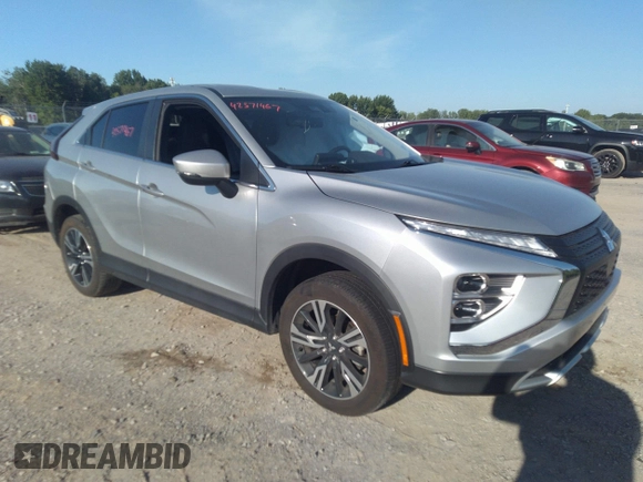 2024 Mitsubishi Eclipse Cross SE с VIN JA4ATWAA9RZ062098, выставлен на аукционе IAAI как лот 42571467 с пробегом 23 228 миль миль и . История ставок и продаж доступна на DreamBid. Изображение 1.