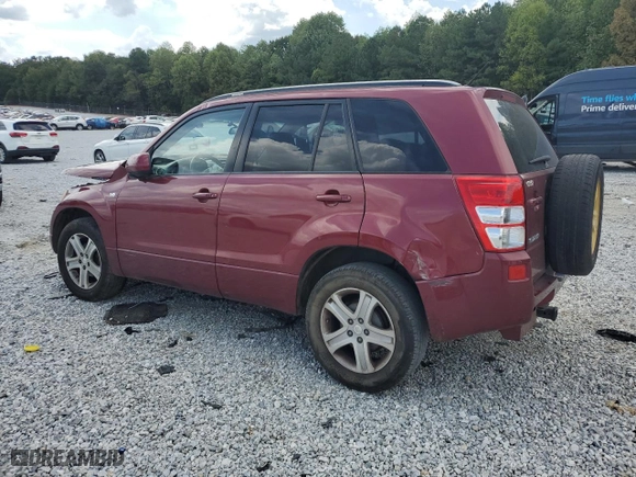 2007 Suzuki Grand Vitara Luxury with VIN JS3TE947X74200771, listed as a Copart auction lot 72218494 with 0 mi miles and Salvage Title. Bid and sale history available at carsss.com. Image 2.
