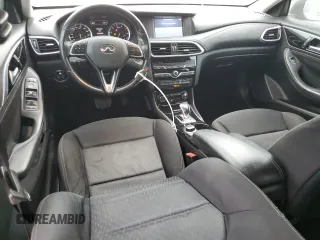 2017 Infiniti QX30 Sport with VIN SJKCH5CP6HA034278, listed as a Copart auction lot 71745634 with 133,653 mi miles and Salvage Title. Bid and sale history available at carsss.com. Image 8.