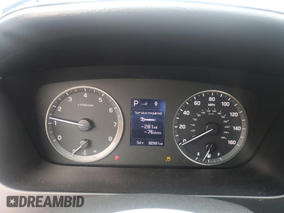 2017 Hyundai Sonata Sport with VIN 5NPE34AF9HH479847, listed as a Copart auction lot 49881475 with 62,991 mi miles and Salvage Title. Bid and sale history available at DreamBid. Image 9.